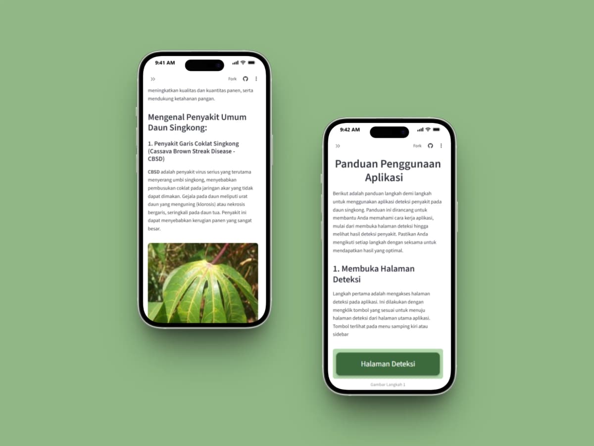 Cassava Leaves Disease Detection showcase 1
